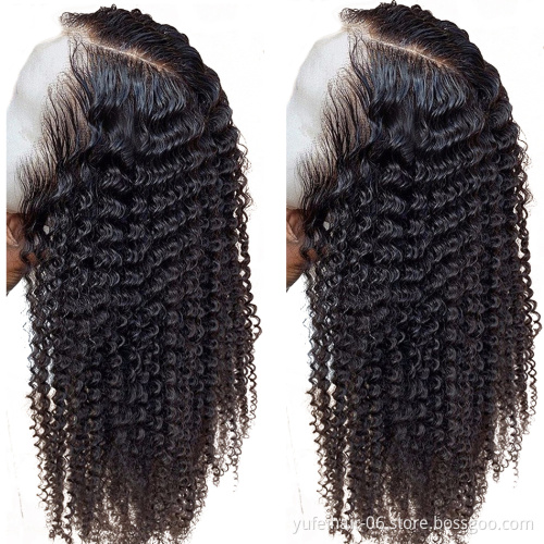 Unprocessed Brazilian Human Hair HD Full Lace Wig Vendors Water Wave Virgin Cuticle Aligned Full Swiss Lace 100% Human Hair Wig
